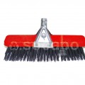 Varredor de Plástico de 40 cm com Agarra com Nylon Preto